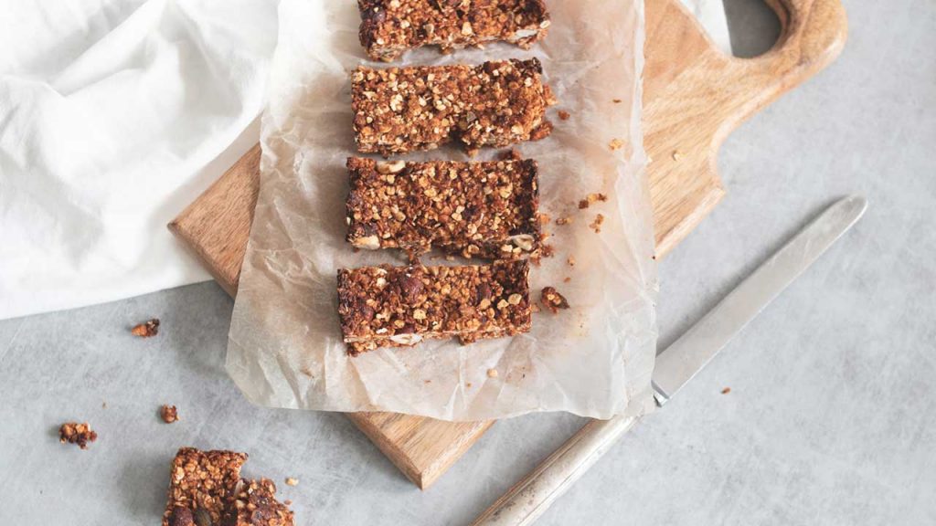 no bake cbd granola bars 1024x576 - CBD Recipes for Beginners: Cooking With CBD Oil